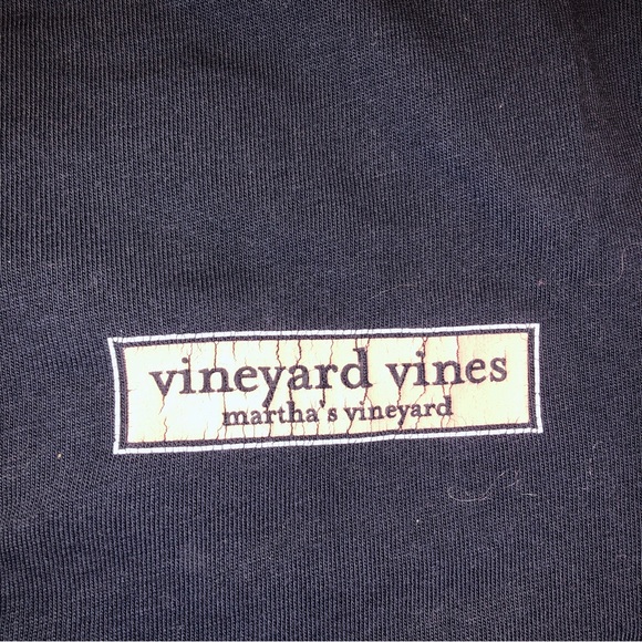 Navy Blue Vineyard Vines Tee Shirt | Men’s XS - Picture 2 of 4